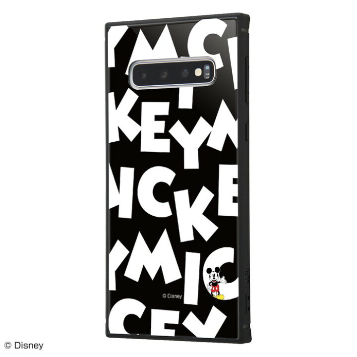 楽天市場 Galaxy S10 ケース スクエア ディズニー キャラクター 耐衝撃ケース Kaku ミッキーマウス I Am ギャラクシーs10 カバー 四角 ケース フィルムのwhitebang