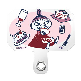 ストラップホルダー ショルダーストラップ スマホ リトルミイ グッズ ムーミン Moomin ショルダー ストラップ ホルダー 全機種対応 斜めがけ ケース 落下防止 キャラクター かわいい 可愛い