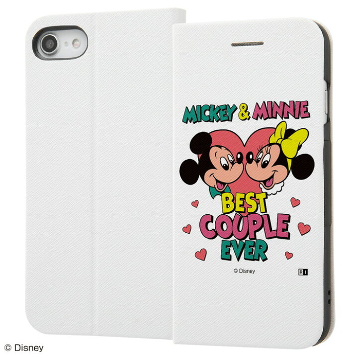 楽天市場 Iphone8 Iphone7 ケース 手帳型 ディズニー キャラクター 手帳型ケース マグネットタイプ Best Couple レトロ 01 Iphone Se2 Iphone Se 第2世代 ケース フィルムのwhitebang