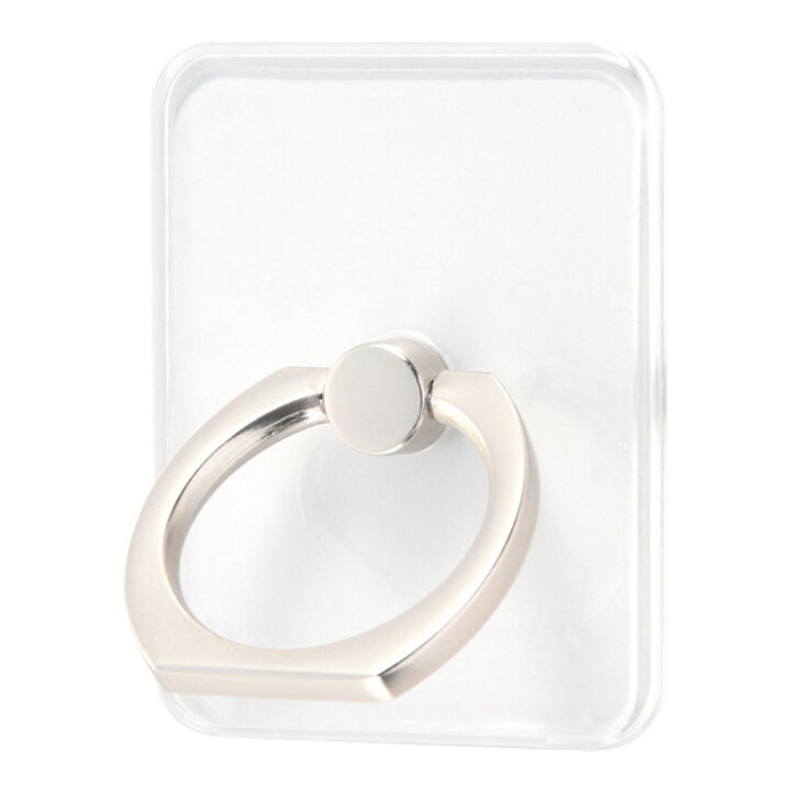 楽天市場】スマホリング 透明 韓国 無地 クリア スマホ リング  