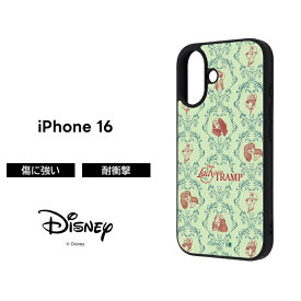 【吉田さんちのファミリー日記監修】 iPhone 16 ケース ディズニー キャラクター iPhone16 アイフォン16 かわいい わんわん物語 レディ 犬 耐衝撃 ソフト ハード スマホケース 可愛い