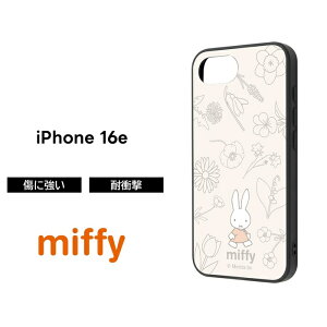 iPhone 16e P[X ϏՌ ~btB[ j[ iPhone16 Pro Max ACtH15 14 Plus 13 ACtH SE 2 3 miffy LN^[ ϏՌP[X nCubg  t[ ₷ J