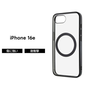 iPhone 16e P[X NA }Olbg iPhone16e SEp ACtH16e ϏՌ CX[d MagSafe ͎ ^bN ubN u[ O[ S[h t[J[ Jی Jo[ n