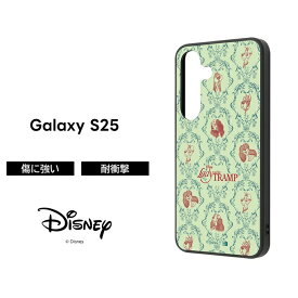 【吉田さんちのファミリー日記監修】Galaxy S25 ケース ディズニー キャラクター ギャラクシーS25 かわいい わんわん物語 レディ 犬 耐衝撃 ソフト ハード スマホケース 可愛い