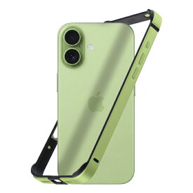 iPhone 17 ケース バンパー アルミ iPhone17 アイフォン17 耐衝撃 超軽量 スリム 薄い アルミフレーム グリーン MagSafe 使用可能 頑丈 枠 サイドバンパー 一体化 端末カラー 端末色 おしゃれ かわいい 人気 簡単装着 操作性 カバー スマホカバー スマホケース