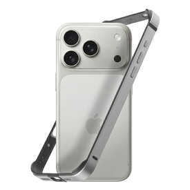 iPhone 17 Pro ケース バンパー アルミ iPhone17Pro アイフォン17プロ 耐衝撃 軽量 スリム アルミフレーム シルバー MagSafe 使用可能 頑丈 枠 サイドバンパー 一体化 端末カラー 端末色 おしゃれ かわいい 人気 簡単装着 操作性 カバー スマホカバー スマホケース