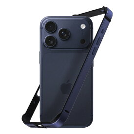 iPhone 17 Pro Max ケース バンパー アルミ アイフォン17プロマックス 耐衝撃 軽量 スリム アルミフレーム ネイビー MagSafe 使用可能 頑丈 枠 サイドバンパー 一体化 端末カラー 端末色 おしゃれ かわいい 人気 簡単装着 操作性 カバー スマホカバー スマホケース