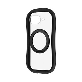 Google Pixel 10a ケース リング付 マグネット Pixel10a グーグルピクセル10a MagSafe対応 マグネットアクセサリ スマホスタンド 持ちやすい グリップ感 ラウンド フレーム 黄ばみにくい 指紋防止 背面クリア ブラック カバー ハイブリッド スマホケース スマホカバー