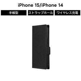 iPhone15 iPhone14 ケース 手帳型 耐衝撃 衝撃吸収 マグネット 手帳型ケース 耐衝撃ケース カード収納 カードポケット スタンド 薄型 ストラップホール iPhone アイフォン 15 14 アイフォン15ケース アイフォン14ケース