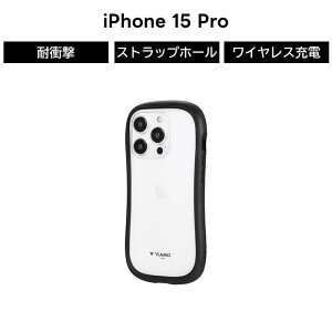 iPhone 15 Pro P[X iPhone15Pro nCubhP[X _[NO[ wʃNA P[X ϏՌ Ռz Jی ACtH ӂ 15 v Mtg lC  ϏՌ Jی TPUf 