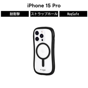 iPhone15Pro P[X NA ϏՌ Ռz nCubh MagSafe Jی ϏՌP[X GANbV Xgbvz[ Xgbvz_[ wʃNA iPhone 15 Pro P[X ACtH15v