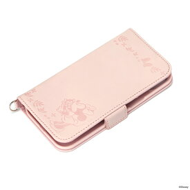 【スーパーSALE限定 P10倍】 iPhone14Pro iPhone 14 Pro ケース 手帳型 カバー Disney ディズニー ミニー pink カードポケット 収納 ストラップホール ストラップホール スタンド機能