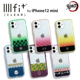 iphone12mini ケース 鬼滅の刃 IIIIfit Clear たんじろう ねずこ いのすけ しのぶ せんいつ ぎゆう きめつ グッズ きめつの刃 きめつのやいば