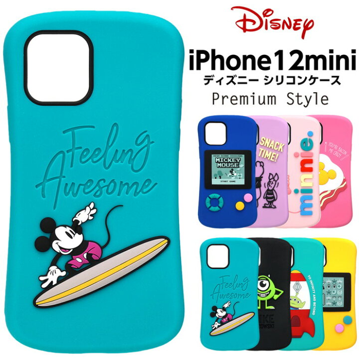 楽天市場 Iphone12mini ケース ディズニー Premium Style シリコンケース シリコン ミッキー ミニー プーさん トイストーリー ストラップホール サーフ アイフォン12mini 12mini カバー Pga ケース フィルムのwhitebang