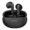 SOUL ノイズキャンセリング イヤホン ワイヤレス Bluetooth 高音質 ソウル S-LIVE OE ANC ENC アクティブ ハイブリッド ノイズキャンセリング Bluetooth5.3 ノイキャン 防水 ブルートゥース オンイヤータイプ ハイブリット タッチコントロール 低遅延 ゲーム用 プレゼント