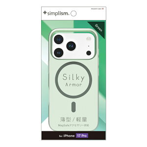 iPhone17 Pro �P�[�X Magsafe�Ή� �}�O�Z�[�t �N���A �y�� ���� �V���N�̂悤�Ȏ�G�� �J�o�[ Silky Armor �A�C�t�H�� �A�b�v�� �l�C ���{�u�����h ���i�� �������� ���K�i