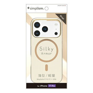 iPhone17 Pro �P�[�X Magsafe�Ή� �}�O�Z�[�t �N���A �y�� ���� �V���N�̂悤�Ȏ�G�� �J�o�[ Silky Armor �A�C�t�H�� �A�b�v�� �l�C ���{�u�����h ���i�� �������� ���K�i