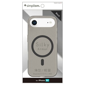 iPhone Air �P�[�X Magsafe�Ή� �}�O�Z�[�t �u���b�N �y�� ���� �V���N�̂悤�Ȏ�G�� �J�o�[ Silky Armor �A�C�t�H�� �A�b�v�� �l�C ���{�u�����h ���i�� �������� ���K�i