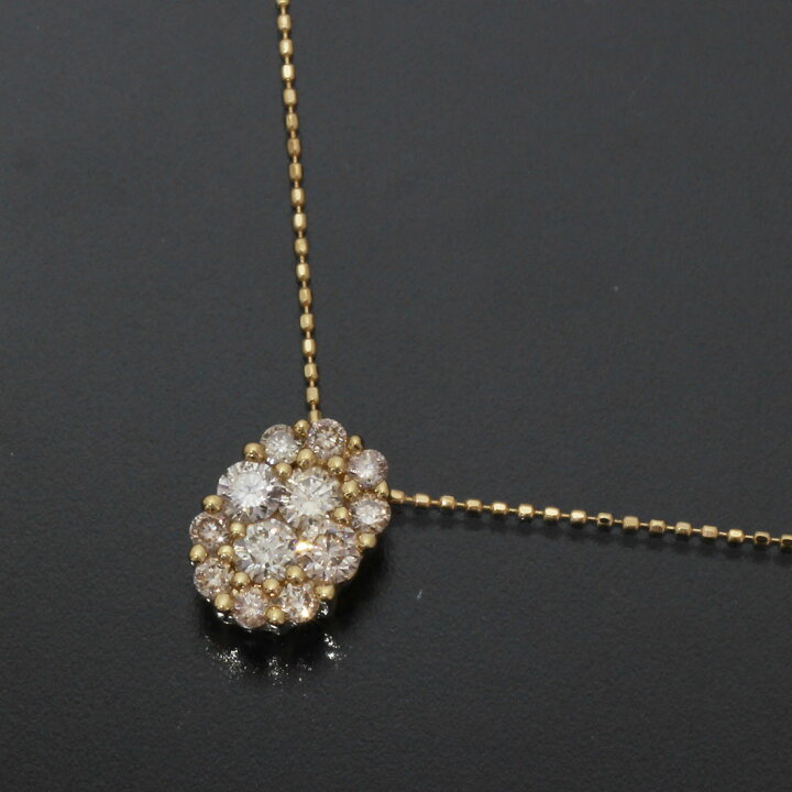 楽天市場】GSTV ダイヤ0.4ct ネックレス K18YG アジャスター付 中古 