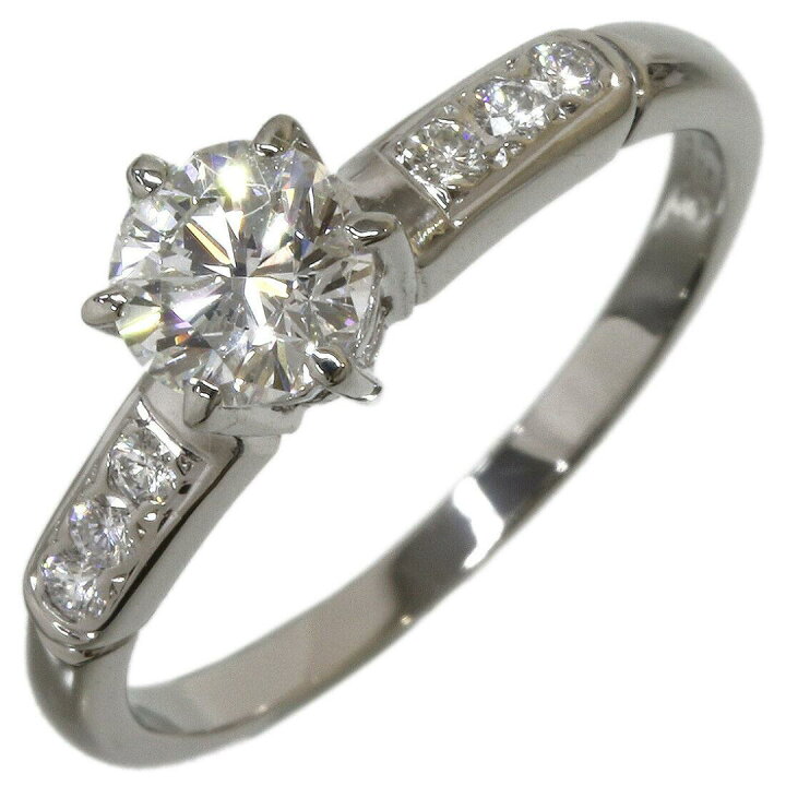 楽天市場】(ミキモト)MIKIMOTO 0.522ct ダイヤ ソリテール リング 10号 