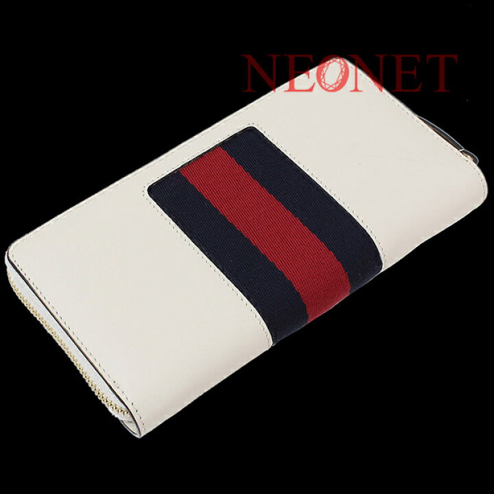 楽天市場】(グッチ)GUCCI シルヴィ デザイン レザー ラウンド 長財布 