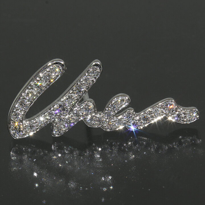 楽天市場】CHAR チャー ブランドモチーフ ダイヤ0.25ct ピン 