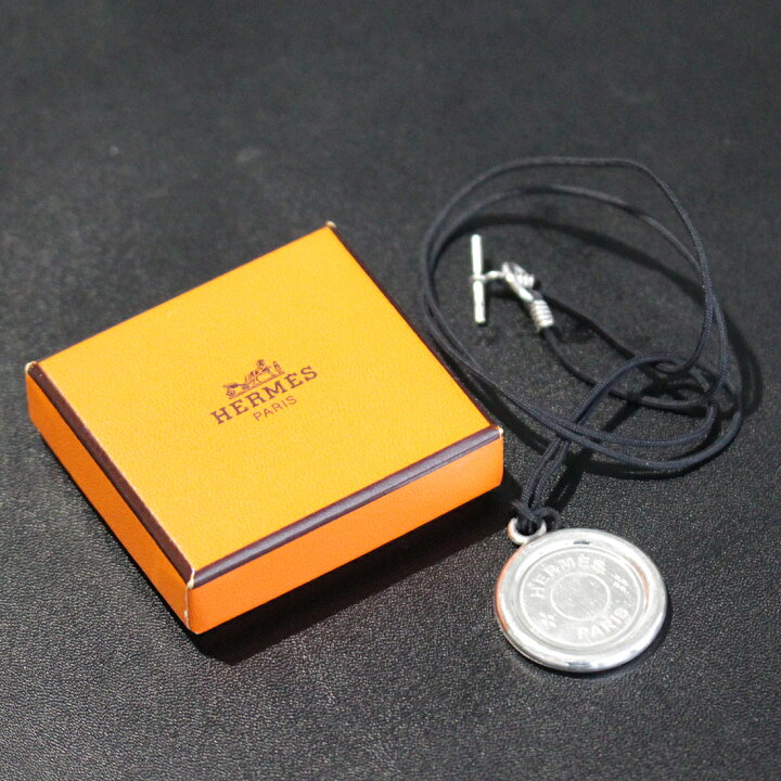 楽天市場】エルメス HERMES セリエ ネックレス Ag925 シルバー 箱 