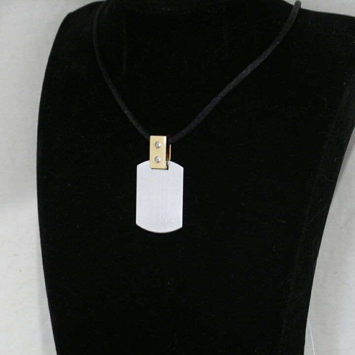 楽天市場】カルティエ Cartier サントス100 ペンダントトップ 750×SS  