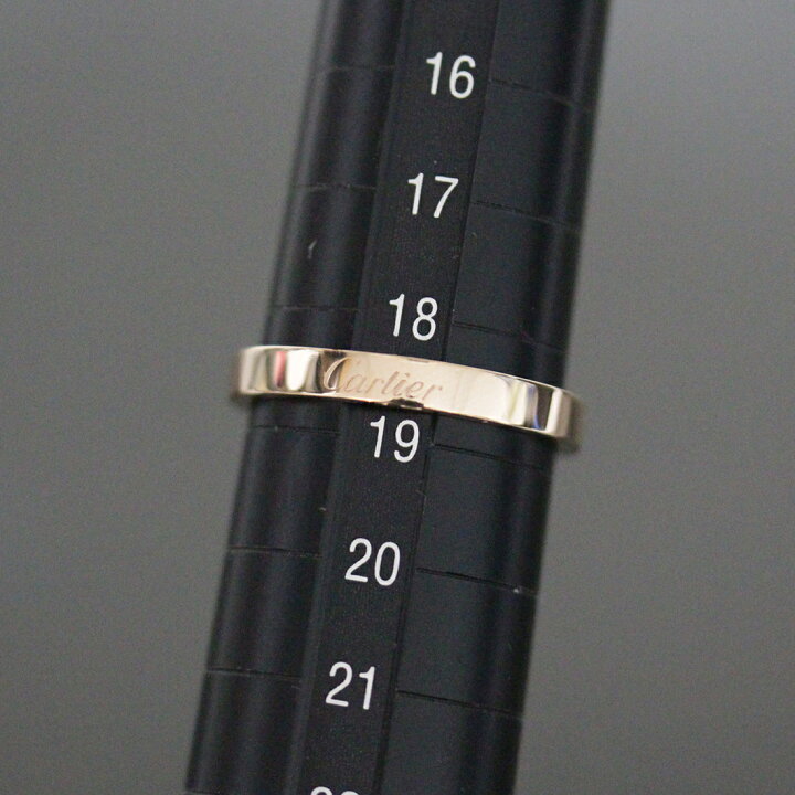 楽天市場】カルティエ Cartier エングレ リング 18.5号(59) K18PG 