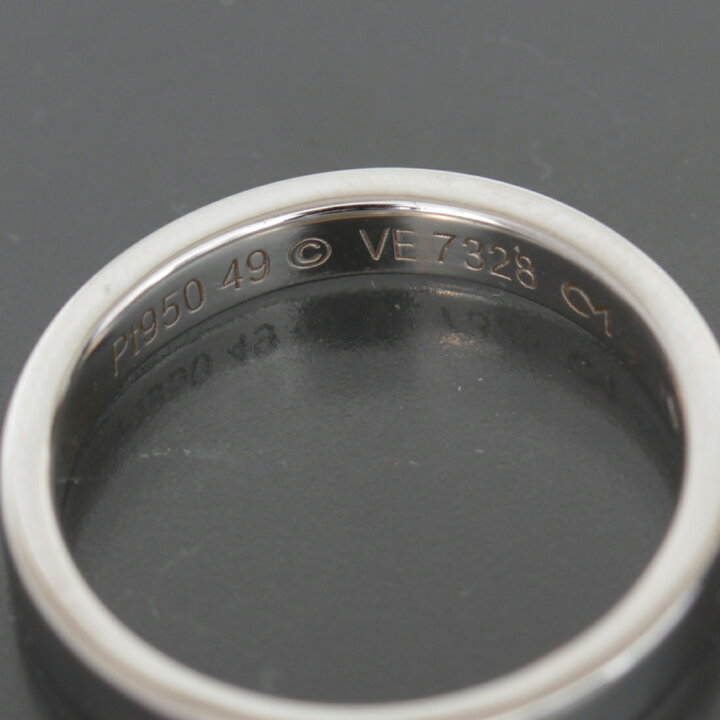 楽天市場】カルティエ Cartier エングレーブド リング 8.5号(49) PT950
