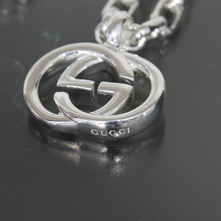 楽天市場】グッチ GUCCI Gロゴ ネックレス シルバー925 男女兼用 E1033 