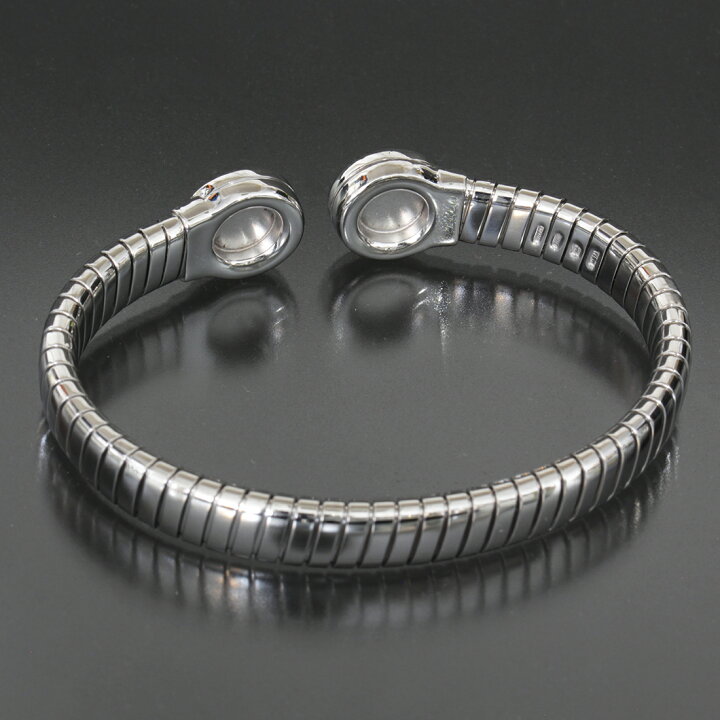 楽天市場】超美品 ブルガリ BVLGARI トゥボガス バングル オニキス 