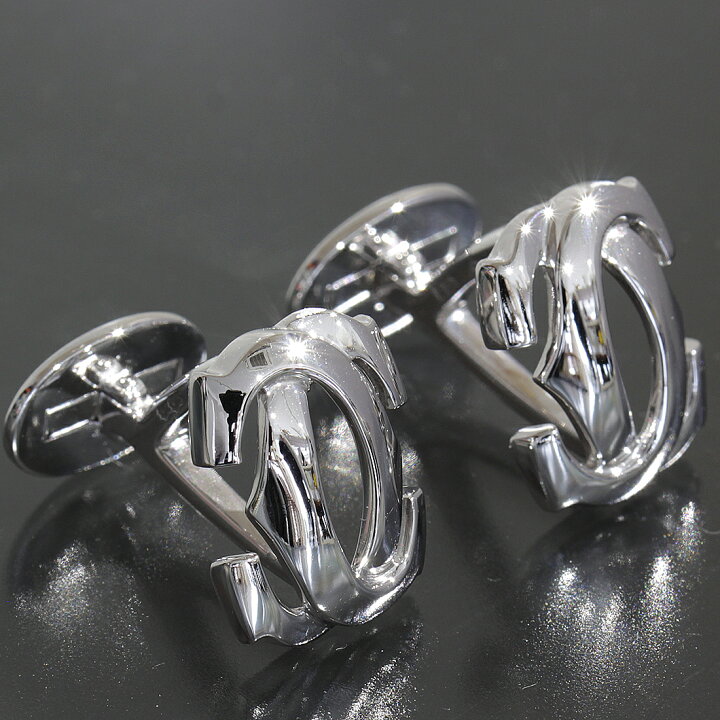 楽天市場】カルティエ Cartier ペネロープ カフス 750 メンズ 