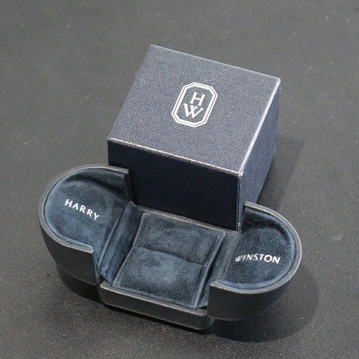 楽天市場】ハリーウィンストン 空箱 指輪用 HW HARRY WINSTON 紺色  