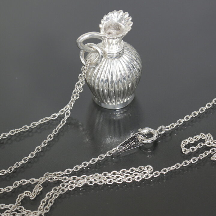 MIKIMOTO シルバーペンダントトップ SV950 オーバルデザイン サムライ 