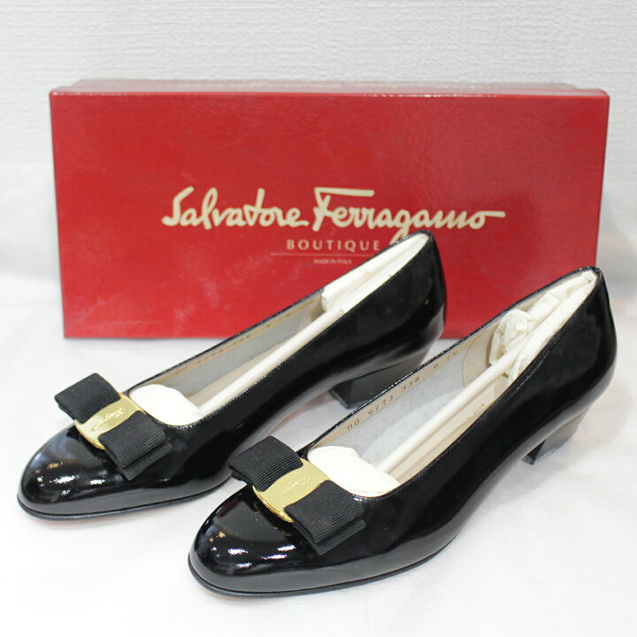 楽天市場】未使用保管品 フェラガモ Salvatore Ferragamo ヴァラ 