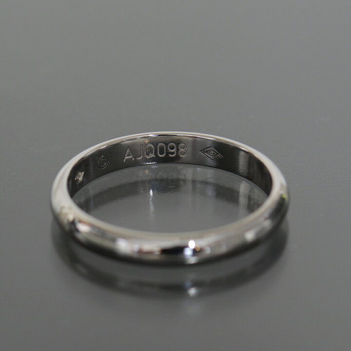 楽天市場】カルティエ Cartier ウエディング ダイヤ 1P リング 7号(47 