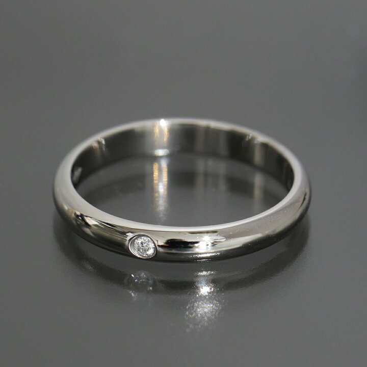 楽天市場】カルティエ Cartier ウエディング ダイヤ 1P リング 7号(47 