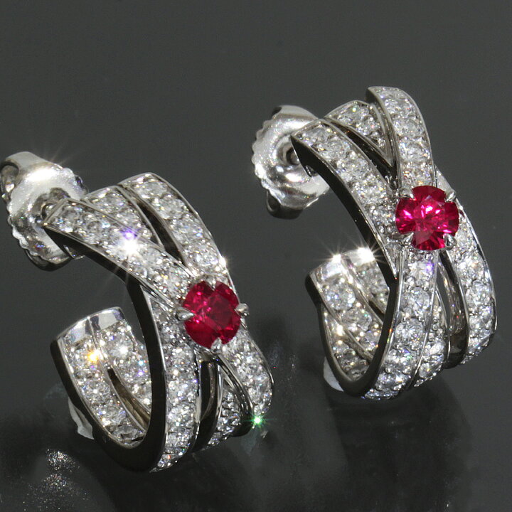 楽天市場】ハリーウィンストン HARRY WINSTON ジオメトリック ルビー 