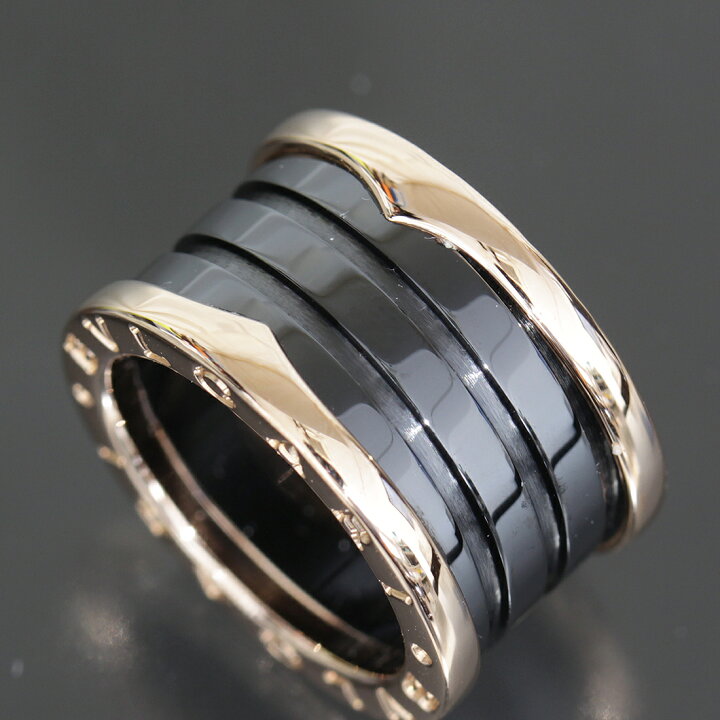 楽天市場】ブルガリ BVLGARI ビーゼロワン リング ブラックセラミック  
