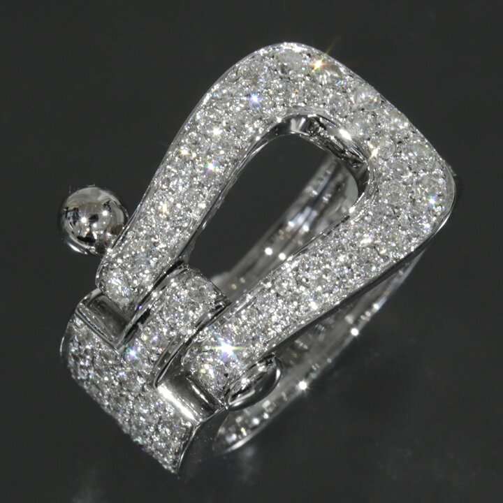 楽天市場】フレッド FRED フォース10 ダイヤリング 8号(48)K18WG Au750  