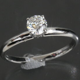 ブルガリ BVLGARI ダイヤ 0.3ct VS1 H 2EX ソリテールリング 8号 PT950 プラチナ 箱保 GIA E1969| 指輪 レディース指輪 ダイヤモンド GIA 鑑別書 ギャランティー ソリテール プラチナ ウエディング ファッション おしゃれ 【中古】