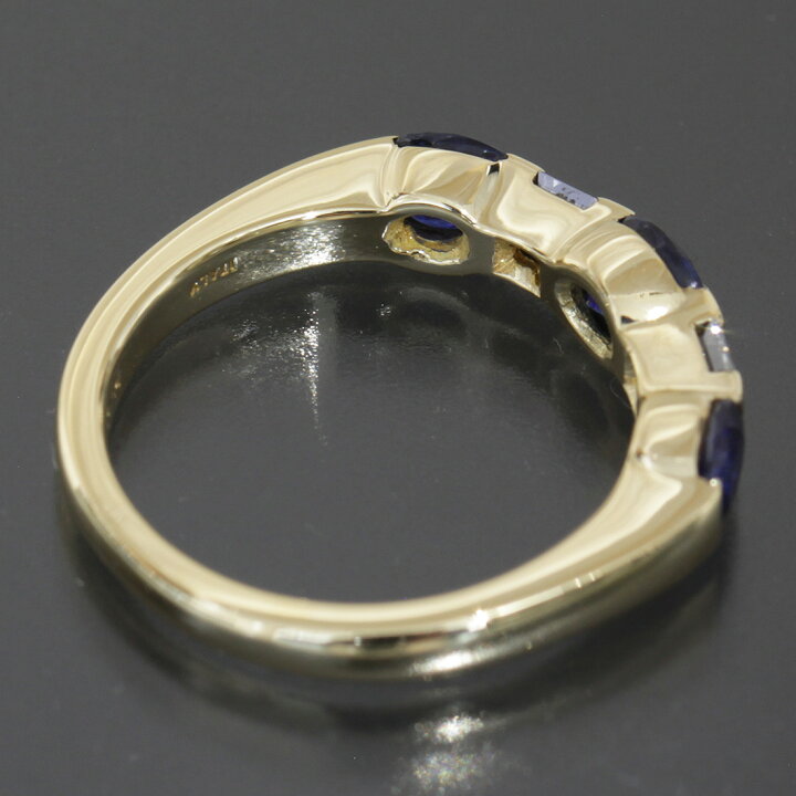 楽天市場】ミキモト MIKIMOTO 指輪 ダイヤ サファイヤ リング 11号  