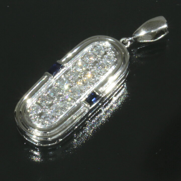 楽天市場】ミキモト MIKIMOTO ペンダントトップ ダイヤ0.4ct 