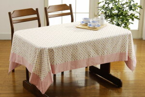 【テーブルクロス】【140x230cm】 キャンディローズ テーブルクロス【K-03】