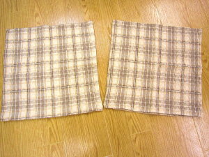 �y�N�b�V�����J�o�[�z�y45x45cm�z�N�b�V�����J�o�[2���Z�b�g�@�u���E���`�F�b�N�yK-03�z
