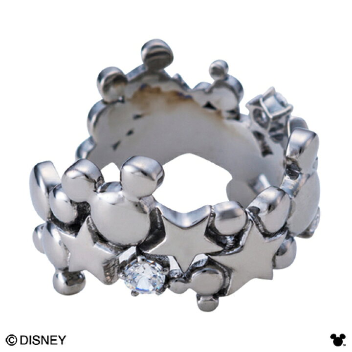 楽天市場 Disney Series ディズニー ミッキーマウス アイコン モチーフ イヤーカフ ブラック Di011bk White Clover カップル ペアリングのホワイトクローバー