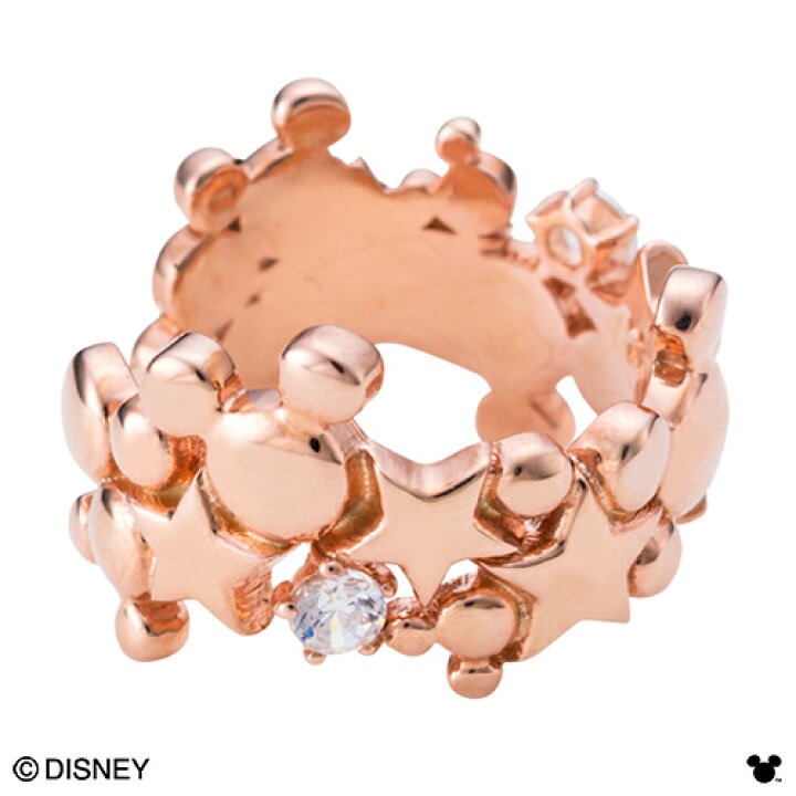 楽天市場 Disney Series ディズニー ミッキー アイコン モチーフ イヤーカフ ピンク Di011pg White Clover カップル ペアリングのホワイトクローバー