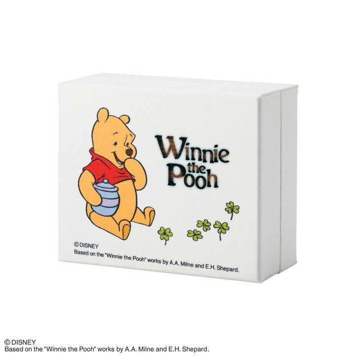 楽天市場 ポイント10倍 刻印無料 くまのプーさん プーさん ネックレス ディズニー Disney Winnie The Pooh ペンダント ゴールド Dist601go White Clover カップル ペアリングのホワイトクローバー