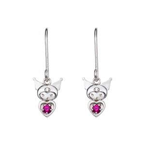 �N���~ �s�A�X �����p 2�Z�b�g �T�����I �n�[�g �V���o�[925 �L���[�r�b�N�W���R�j�A ���W�E���R�[�e�B���O SAKU-P002RD whiteclover �N���X�}�X �L�O�� �a���� �v���[���g